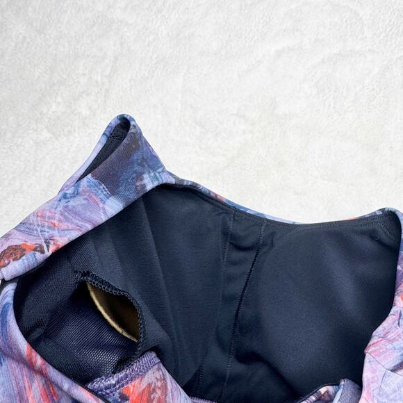 LULULEMON Energy Bra in Atmospheric Purple Multi size 4 Luxtreme Stretch - Picture 6 of 9